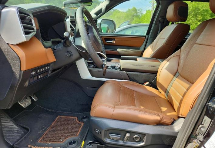 Salvage 2024 Toyota Tundra 1794 Edition Hv in Black