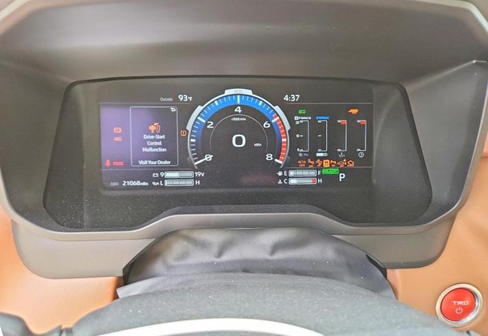 Salvage 2024 Toyota Tundra 1794 Edition Hv in Black