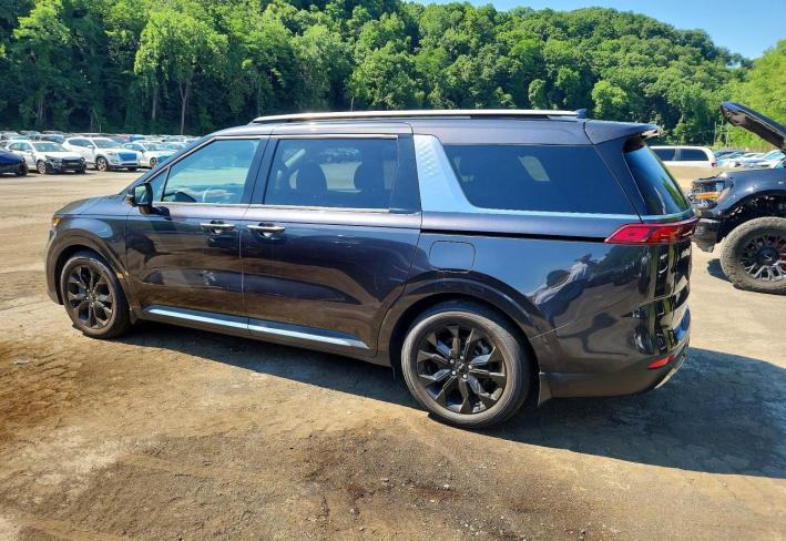 Salvage 2023 Kia Carnival Sx Prestige in Черный