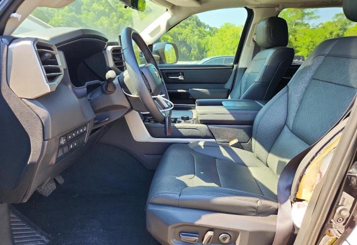 Salvage 2024 Toyota Sequoia 4wd Hybrid 4d Limited in Черный