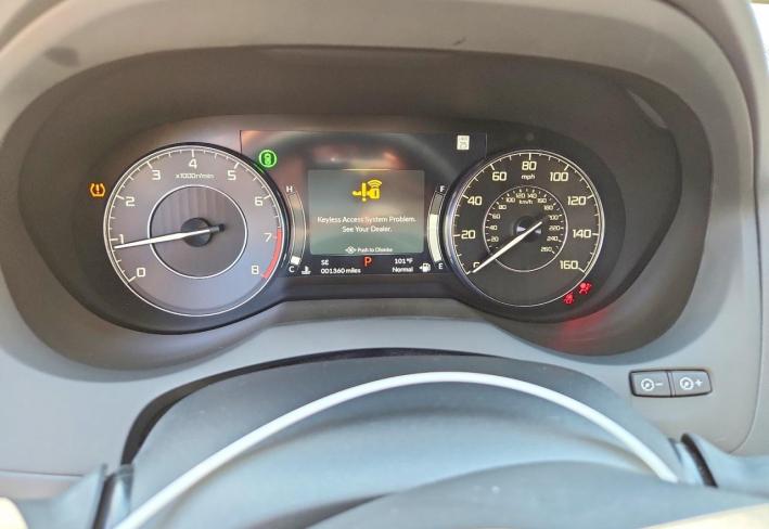 Salvage 2026 Acura Rdx Technology in Черный
