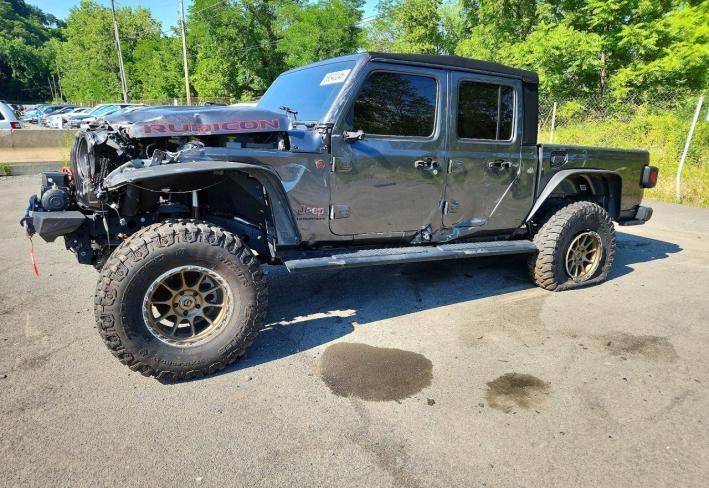 Salvage 2023 Jeep Gladiator Rubicon in Серый