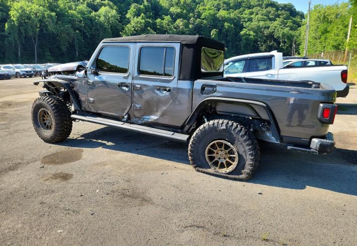 Salvage 2023 Jeep Gladiator Rubicon in Серый