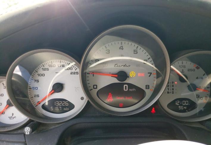 Salvage 2008 Porsche 911 Turbo in Белый