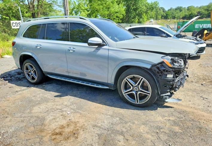 Salvage 2025 Mercedes Benz Gls 450 4matic in Серый