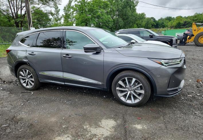 Salvage 2025 Acura Mdx Technology in Серый