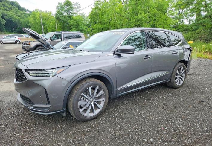 Salvage 2025 Acura Mdx Technology in Серый