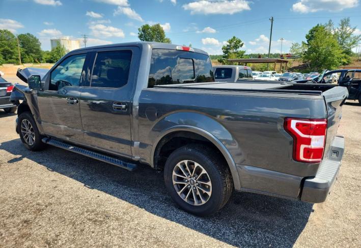 Salvage 2018 Ford F150 Xlt in Серый