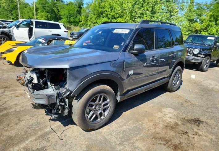 Salvage 2025 Ford Bronco Sport  in Серый