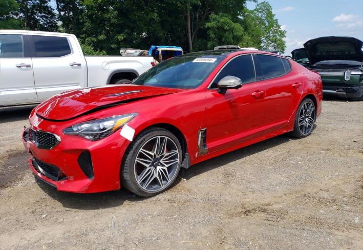 Salvage 2023 Kia Stinger Gt2 in Красный