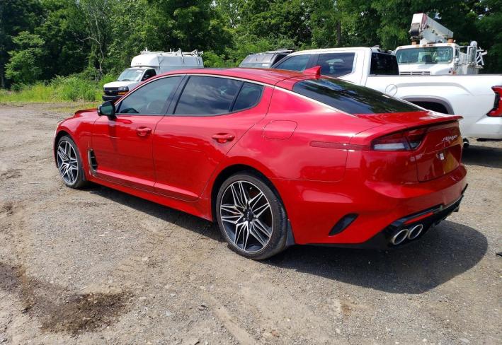 Salvage 2023 Kia Stinger Gt2 in Красный