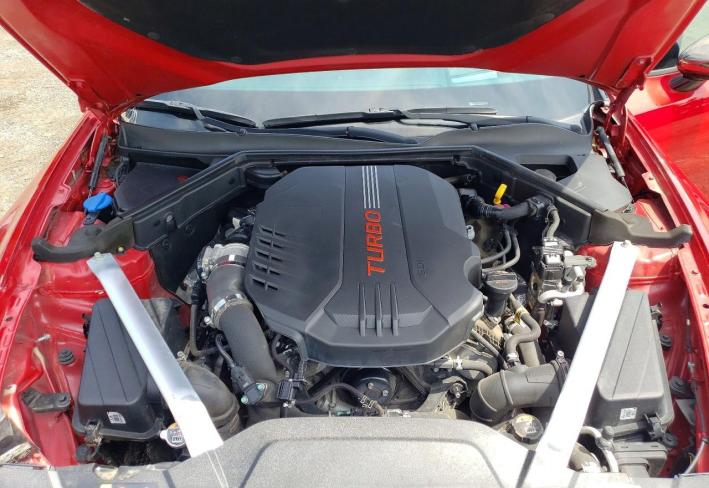 Salvage 2023 Kia Stinger Gt2 in Красный