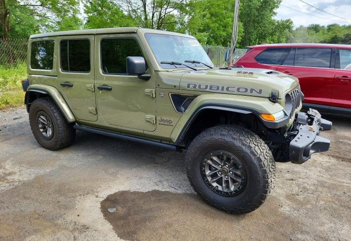 Salvage 2025 Jeep Wrangler Rubicon 392 in Коричневый