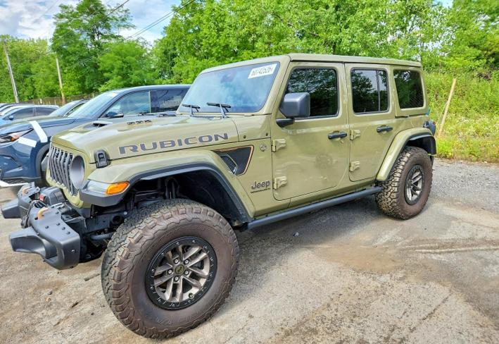 Salvage 2025 Jeep Wrangler Rubicon 392 in Коричневый