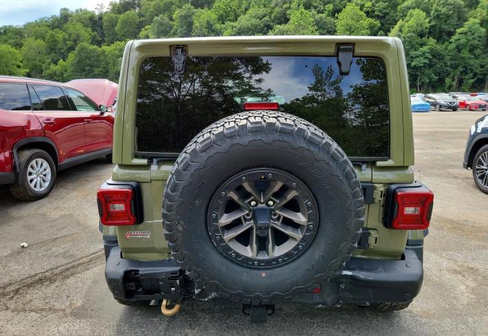Salvage 2025 Jeep Wrangler Rubicon 392 in Коричневый