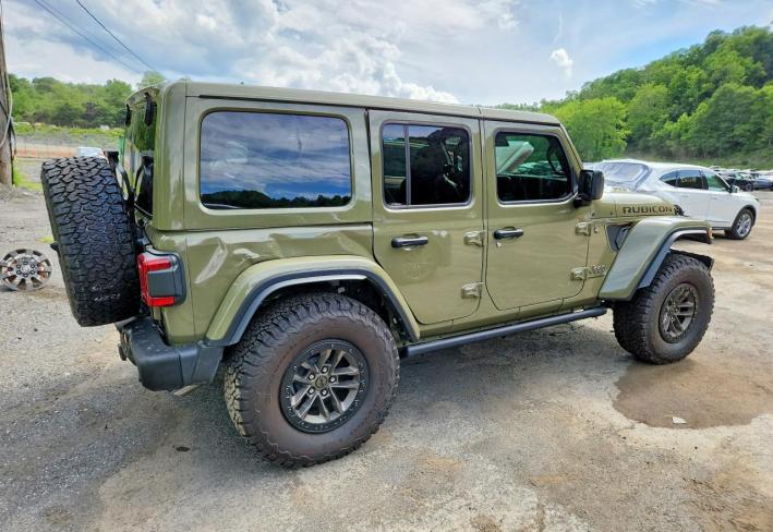Salvage 2025 Jeep Wrangler Rubicon 392 in Коричневый