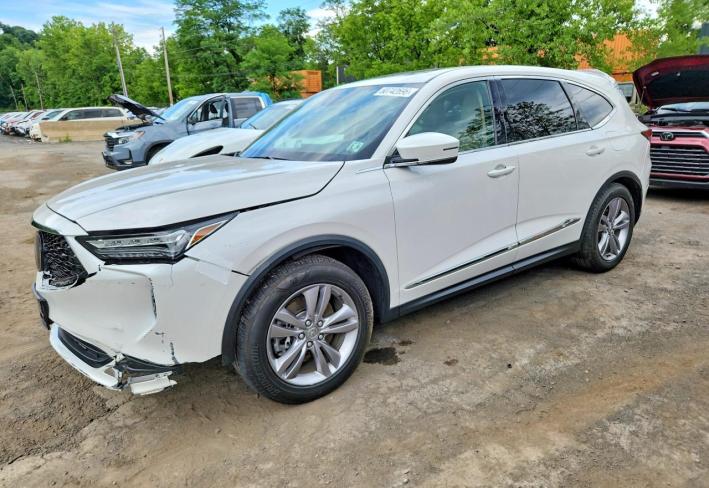Salvage 2024 Acura Mdx  in Белый