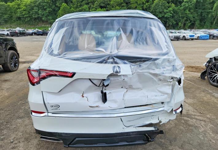 Salvage 2024 Acura Mdx  in Белый