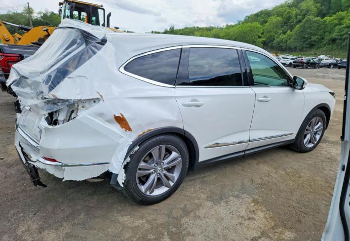 Salvage 2024 Acura Mdx  in Белый
