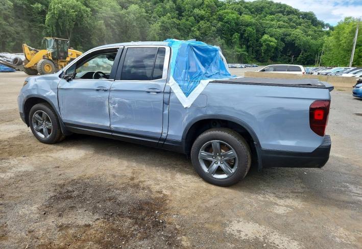 Salvage 2022 Honda Ridgeline Rtl in Синий