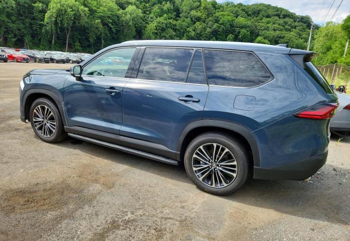 Salvage 2026 Toyota Grand Highlander Hybrid Max Platinum in Синий