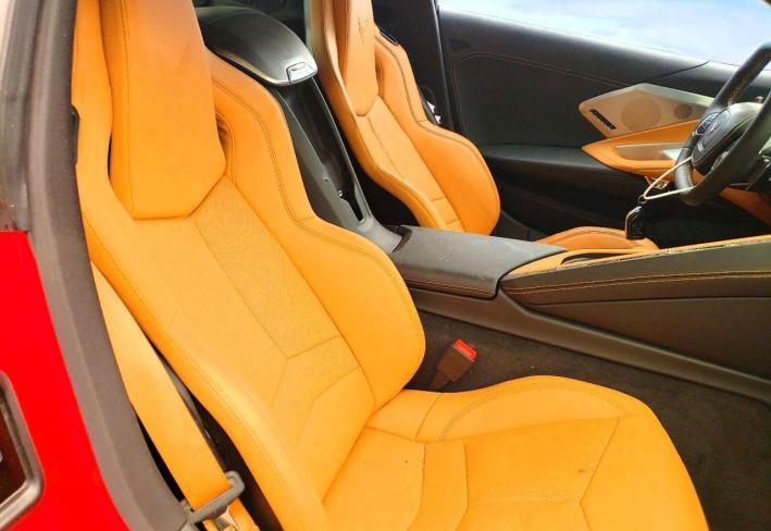 Salvage 2025 Chevrolet Corvette Stingray 2lt in Red