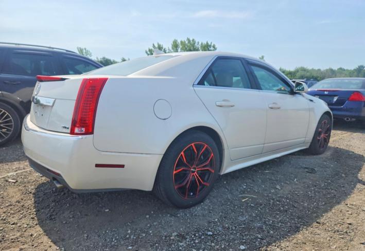 Salvage 2013 Cadillac Cts Performance Collection in White