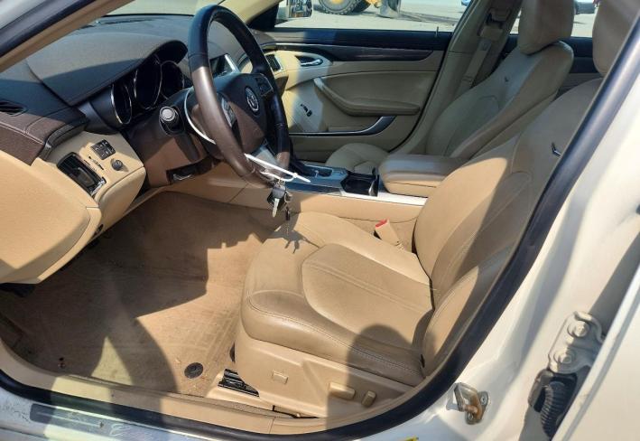 Salvage 2013 Cadillac Cts Performance Collection in White