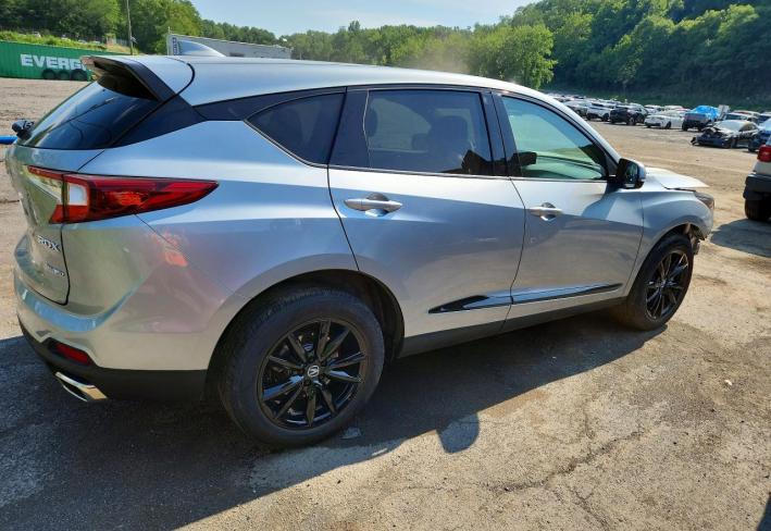 Salvage 2025 Acura Rdx  in Silver