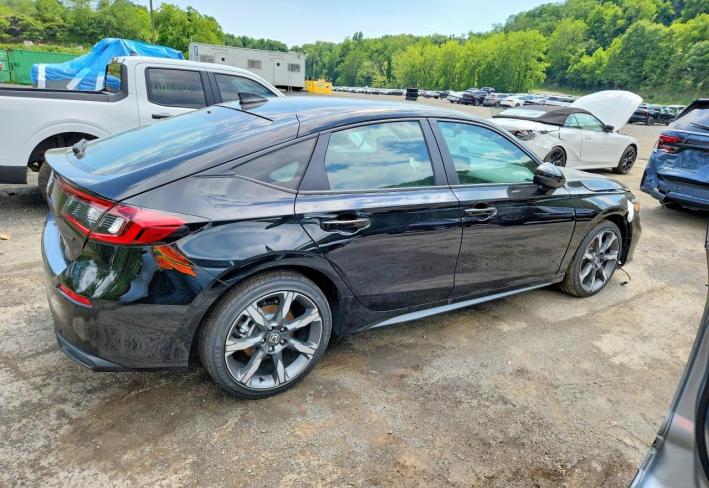 Salvage 2026 Honda Civic Sport Touring in Black