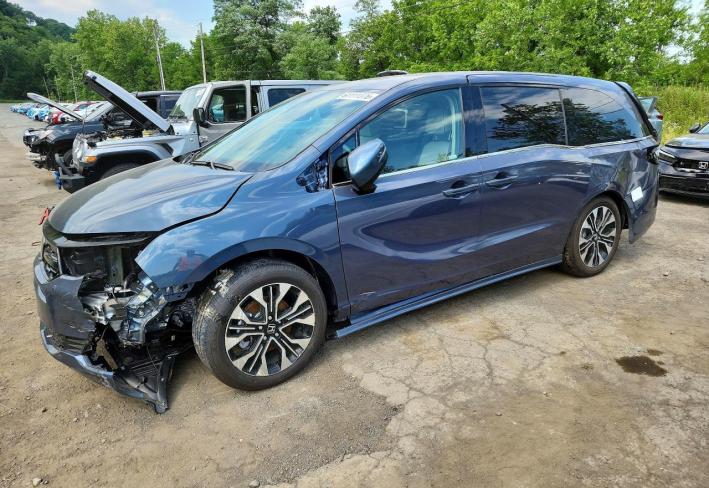 Salvage 2026 Honda Odyssey Elite in Blue