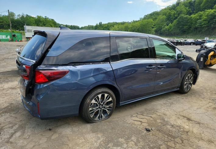 Salvage 2026 Honda Odyssey Elite in Blue