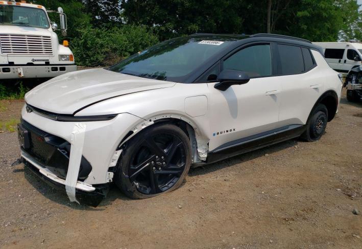 Salvage 2025 Chevrolet Equinox Rs in White