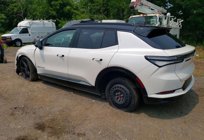 Salvage 2025 Chevrolet Equinox Rs in White