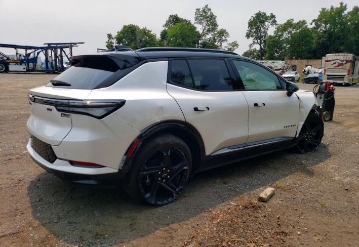 Salvage 2025 Chevrolet Equinox Rs in White