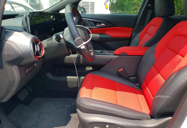 Salvage 2025 Chevrolet Equinox Rs in White