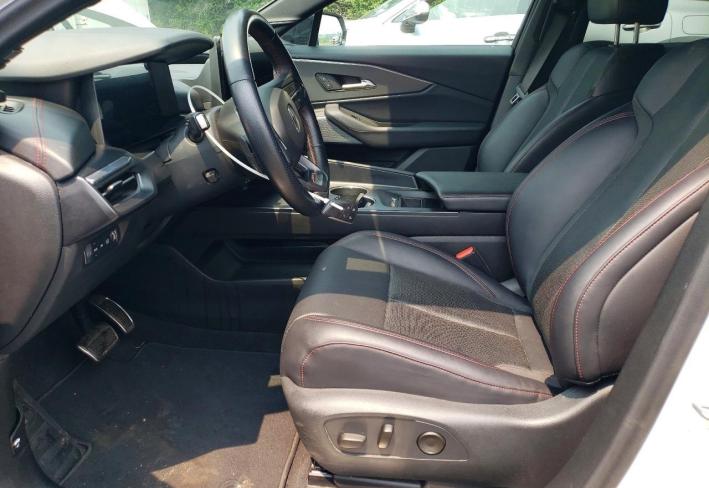 Salvage 2024 Acura Zdx A-spec in Белый