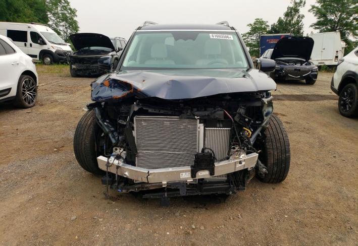 Salvage 2026 Hyundai Palisade Hybrid Calligraphy in Blue