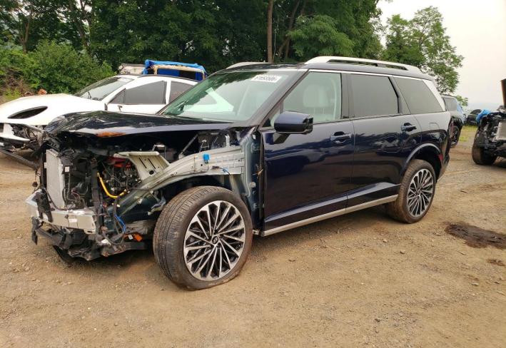 Salvage 2026 Hyundai Palisade Hybrid Calligraphy in Blue