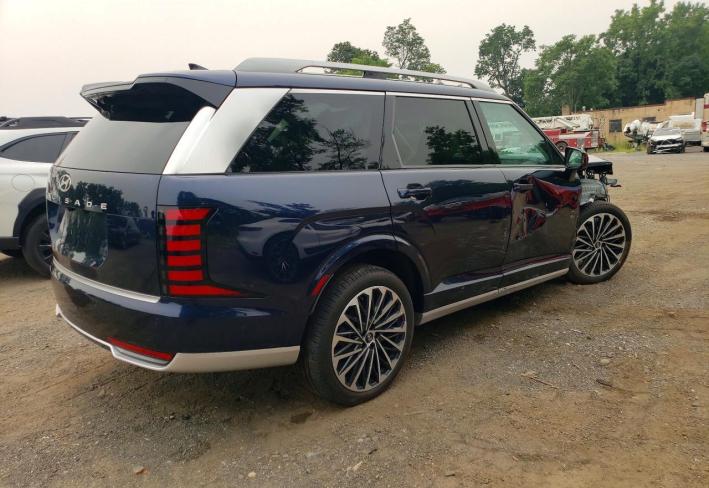 Salvage 2026 Hyundai Palisade Hybrid Calligraphy in Blue