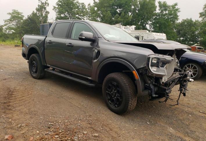 Salvage 2025 Ford Ranger Lariat in Gray