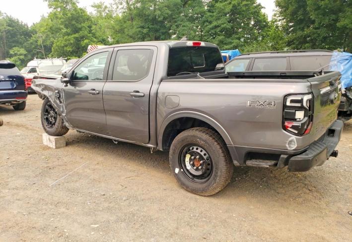 Salvage 2025 Ford Ranger Lariat in Gray