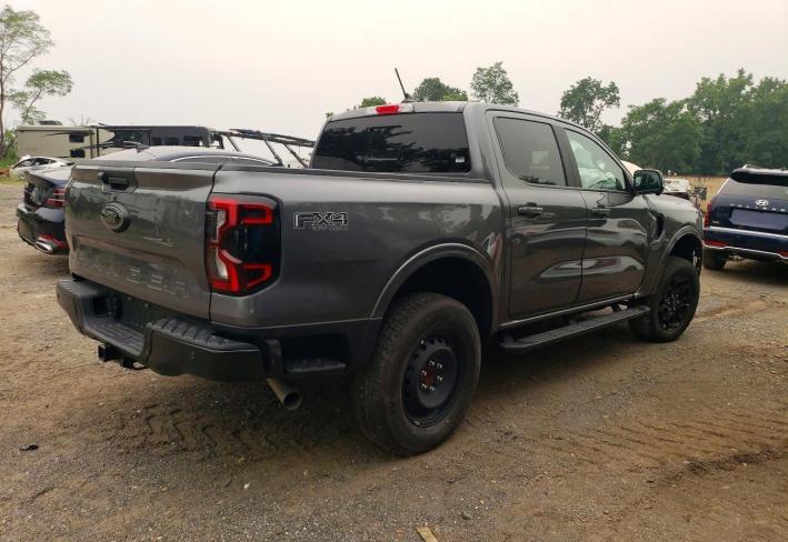 Salvage 2025 Ford Ranger Lariat in Gray