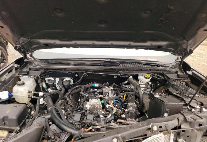 Salvage 2025 Ford Ranger Lariat in Gray