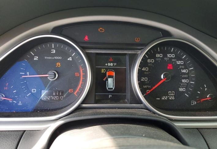 Salvage 2015 Audi Q7 Tdi Premium Plus in Черный