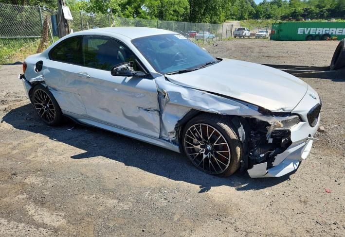 Salvage 2020 Bmw M2 Competition in Silver