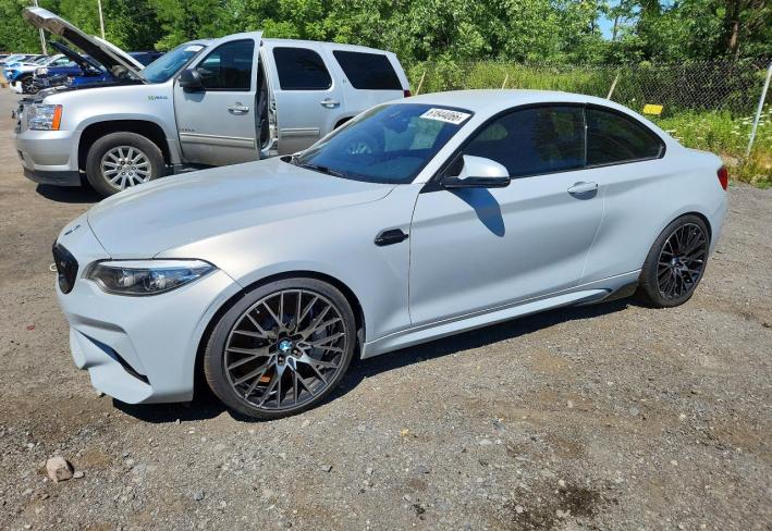Salvage 2020 Bmw M2 Competition in Silver