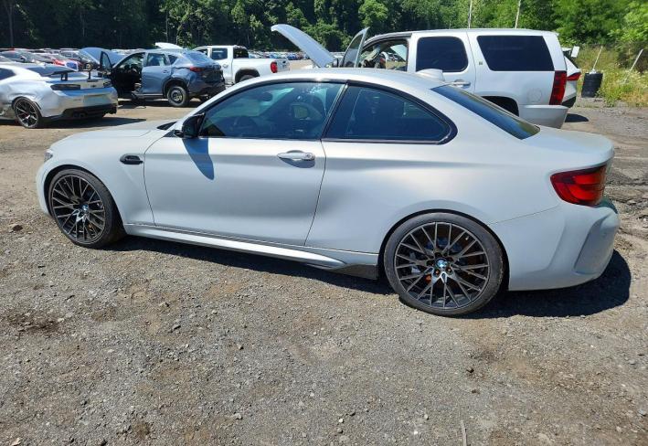 Salvage 2020 Bmw M2 Competition in Silver