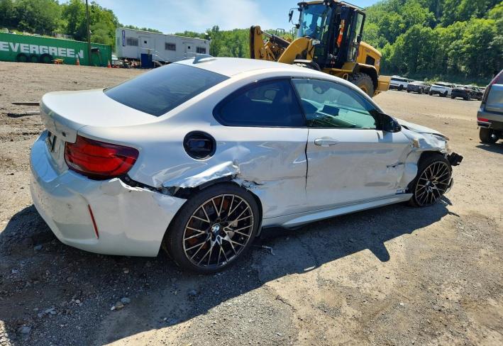 Salvage 2020 Bmw M2 Competition in Silver