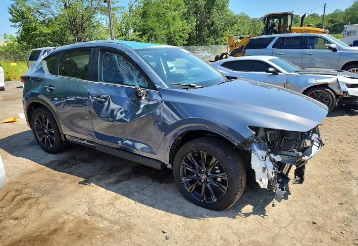 Salvage 2025 Mazda Cx-5  in Синий